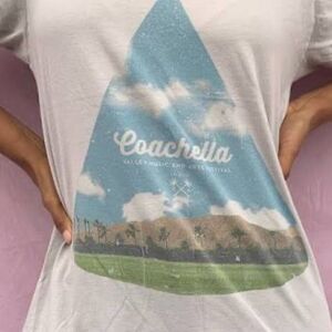 Coachella 2014 Official Tee Shirt Sz S